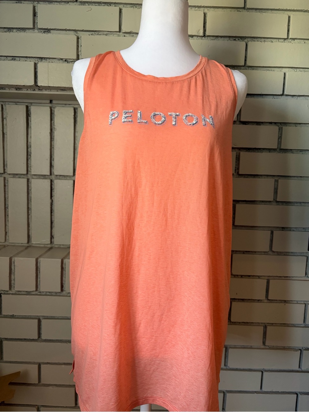 Peloton Coral Sleeveless Workout Tank